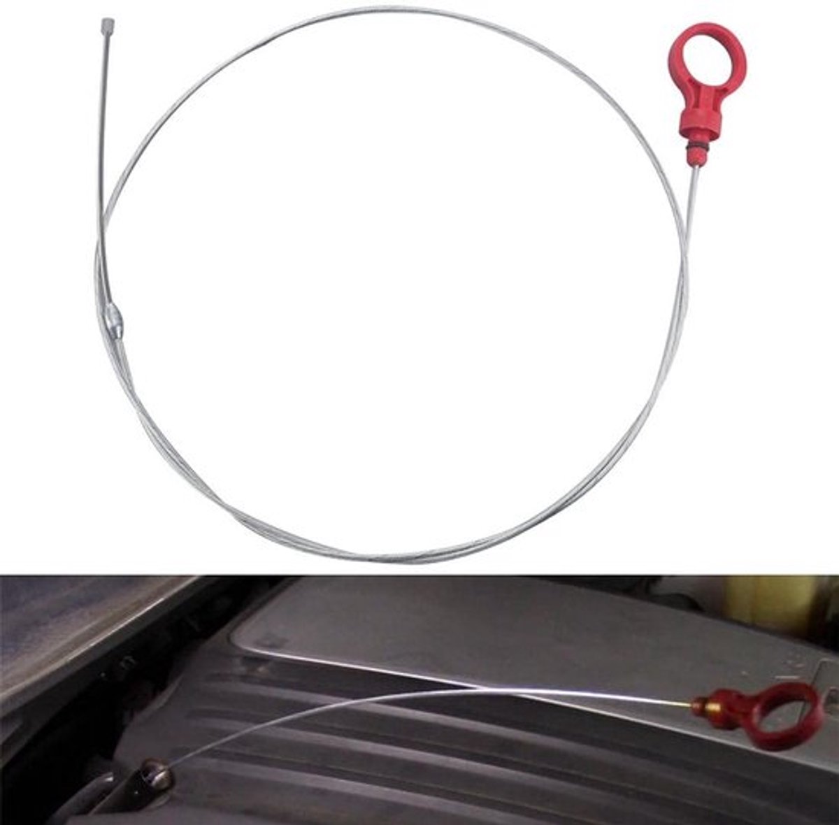 - Auto Olie Dipstick - Vloeistofniveau Controle - Handig en Precisie - Transmissie Dip Tool - Geschikt voor 8863B en 9336A - Auto Accessoir..