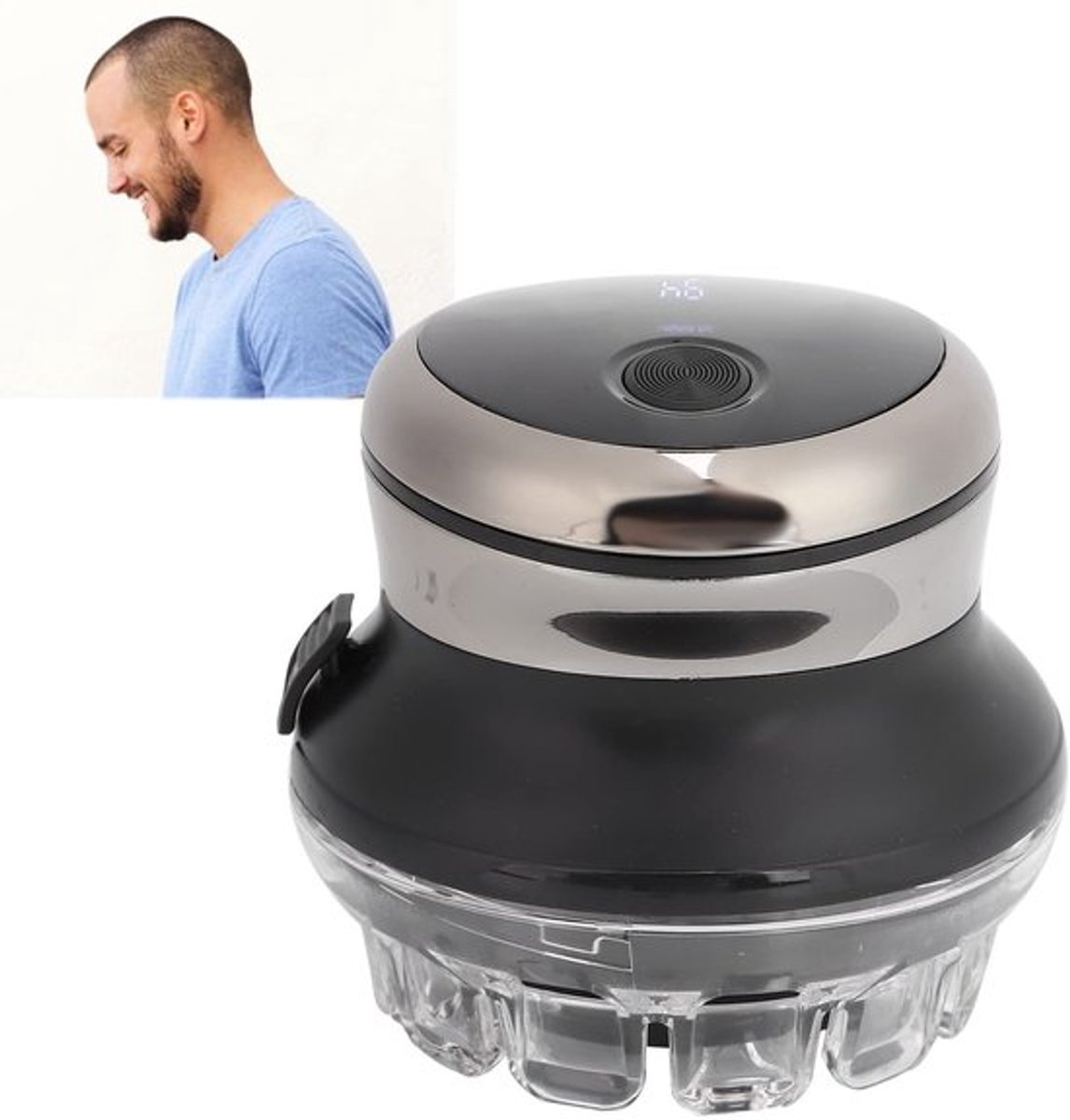 - Elektrische tondeuse - USB-oplaadbaar - Waterdicht ontwerp - Voor hoofd en lichaam - Uniseks - Perfect voor thuisgebruik - Ejoyous