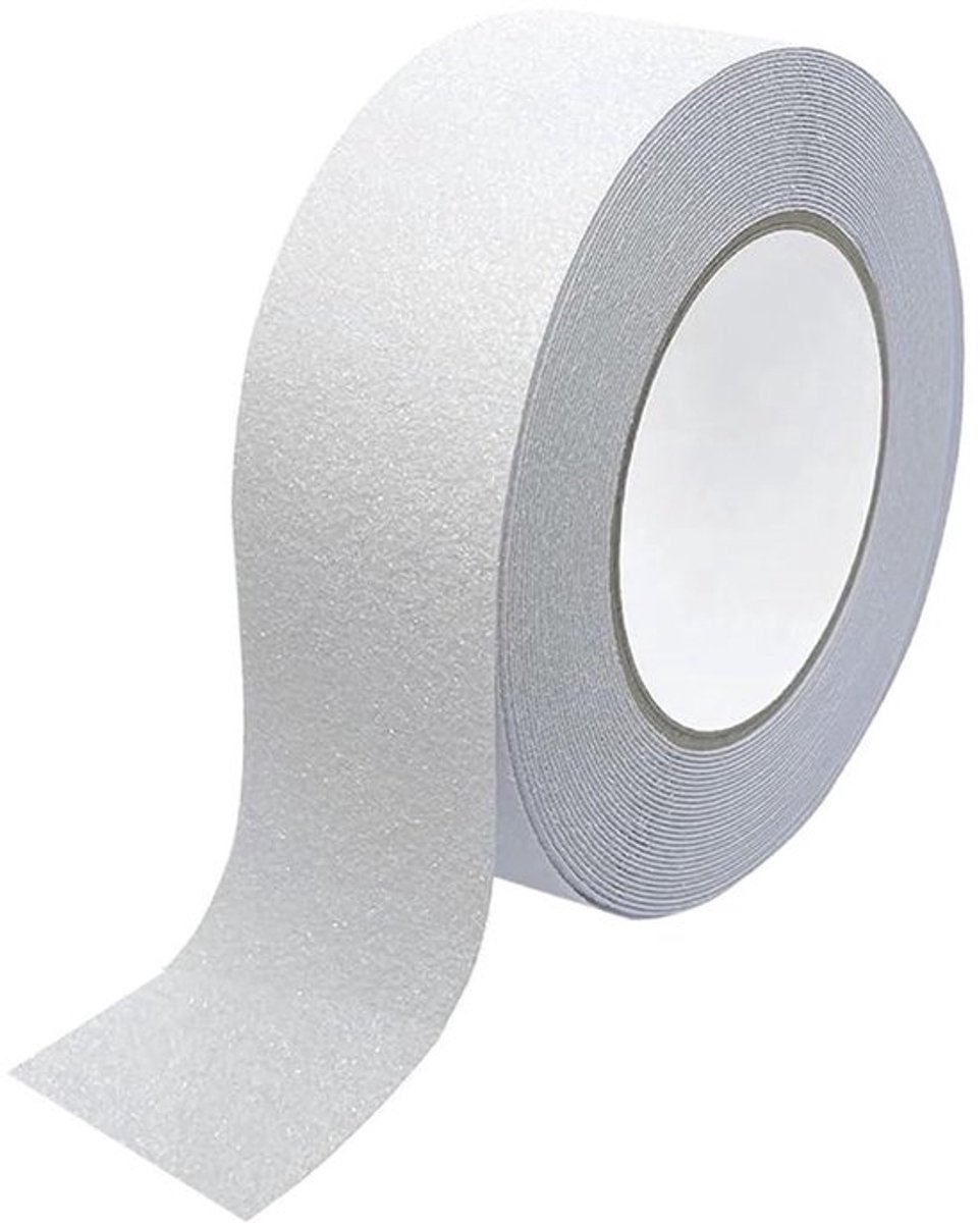 Transparante Antislip Veiligheidstape 10m x 5cm - Zelfklevend, Binnen en Buiten, Anti-Slip Bescherming