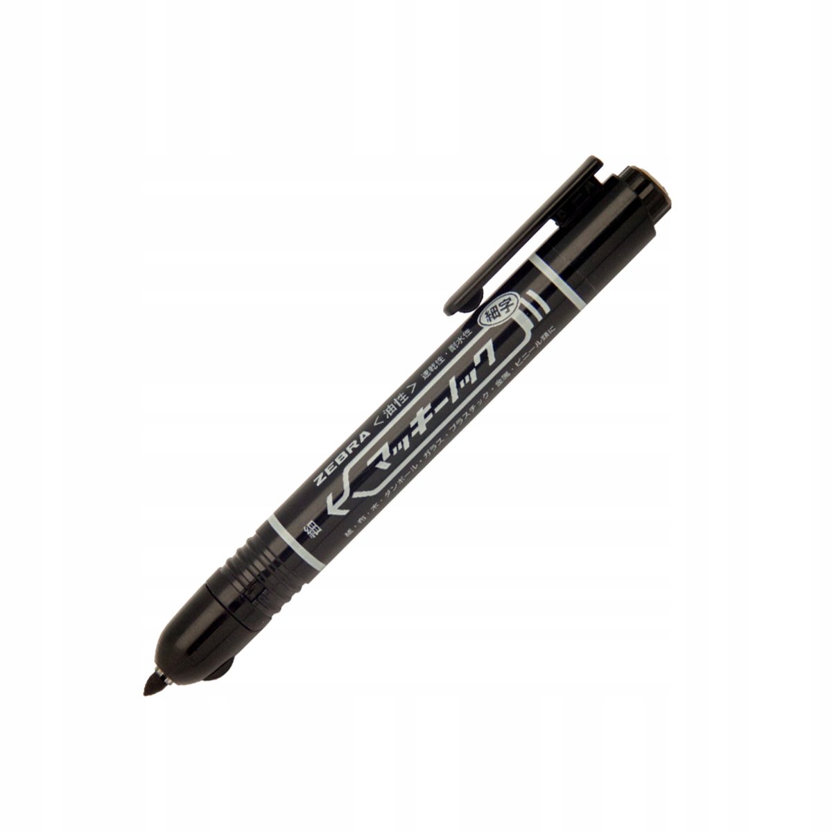 Zebra Mckie RT Fine Permanent Marker - Zwart