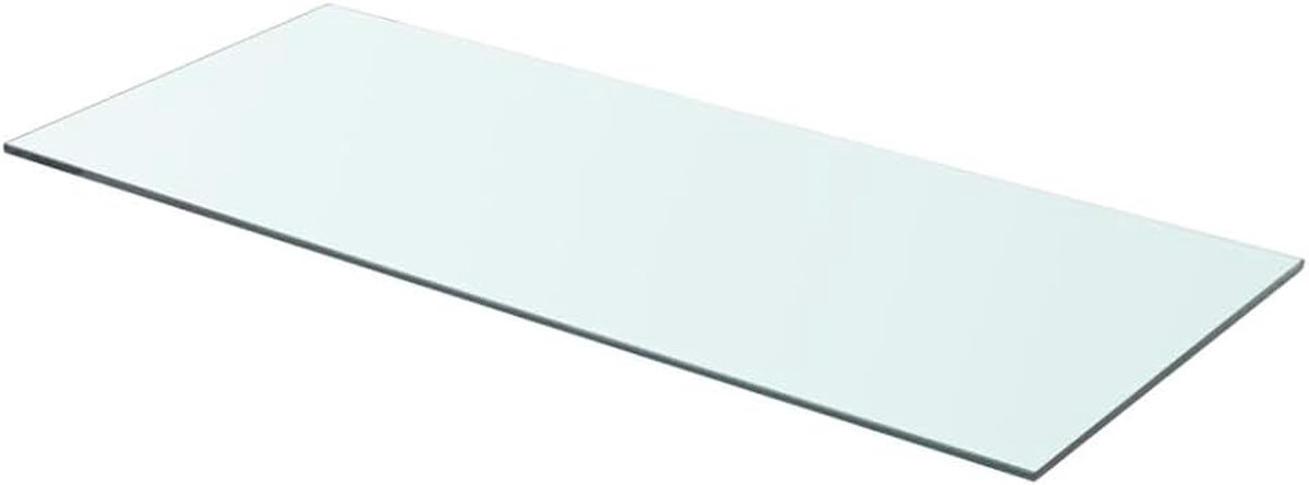 Plank, glazen plank, glasplank, glazen plank, badplank, doucheplank, glazen vloer, wandplank, badkamerrek voor badkamer, glas, transparant, 70 cm x 30 cm