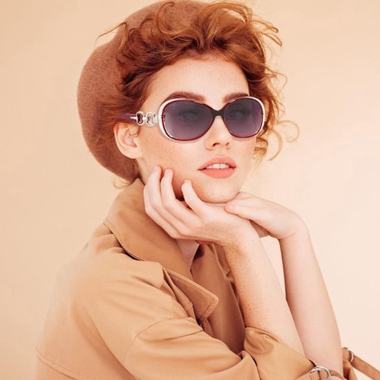 Zonnebril Retro Oversized - 3 Paar - Gepolariseerde Zonnebril - UV400 Bescherming - Anti-Glare - Grote Frame - Zonnebrillen — afbeelding 4