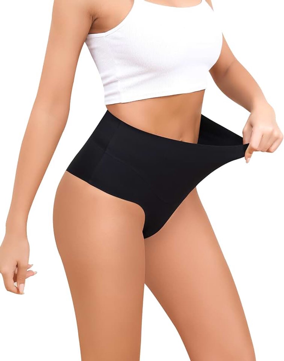 Corrigerende onderbroek voor dames, shapewear, korsetbroek, string, figuurvormend ondergoed, hoge taille, figuurvormend, buikwegbroek voor vrouwen
