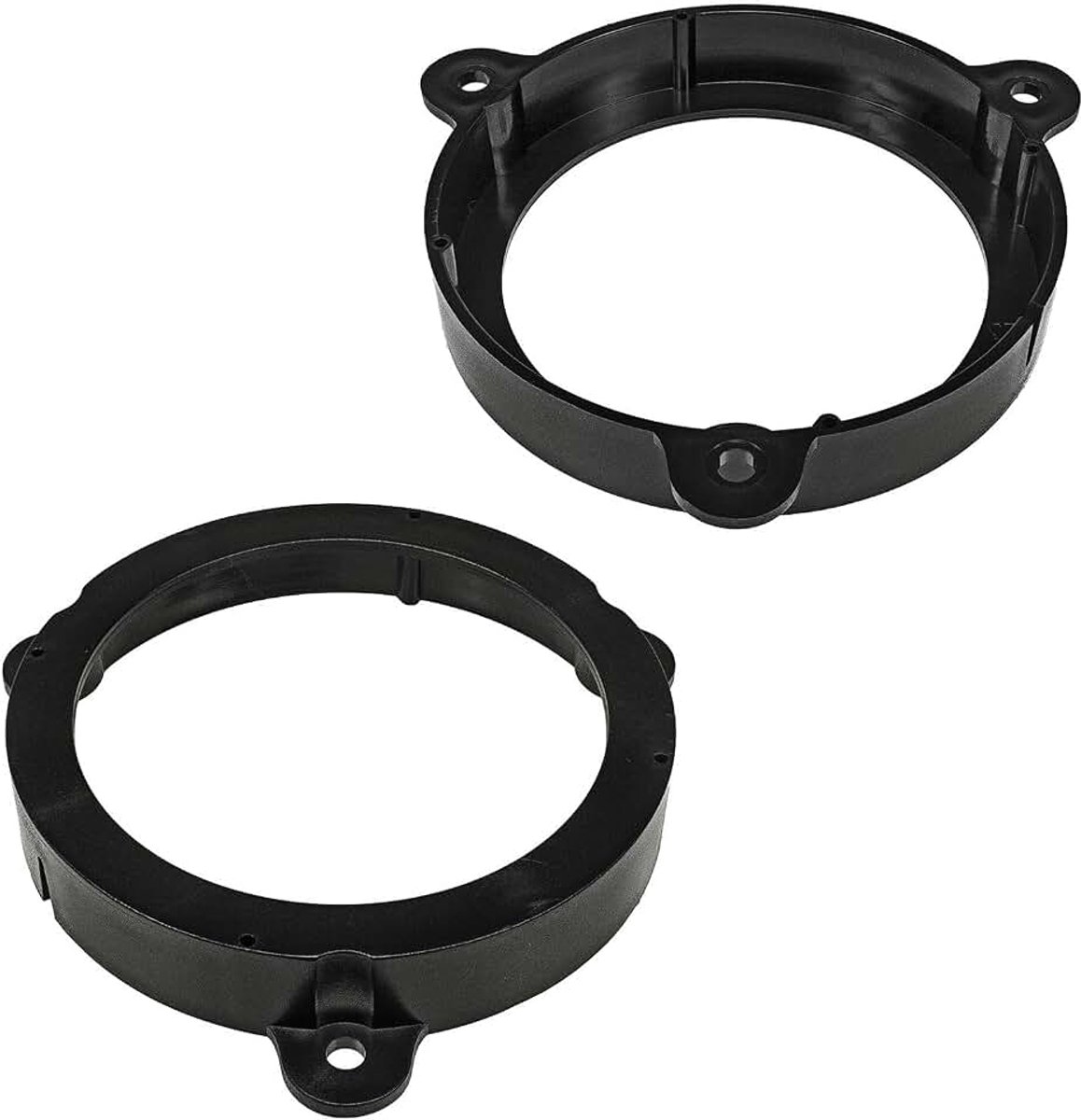 Tomzz Audio 2845-008 Luidspreker Ringen Adapter Beugels compatibel met Renault Megane 3 Wind Dacia Logan Sandero voor 130mm DIN luidsprekers