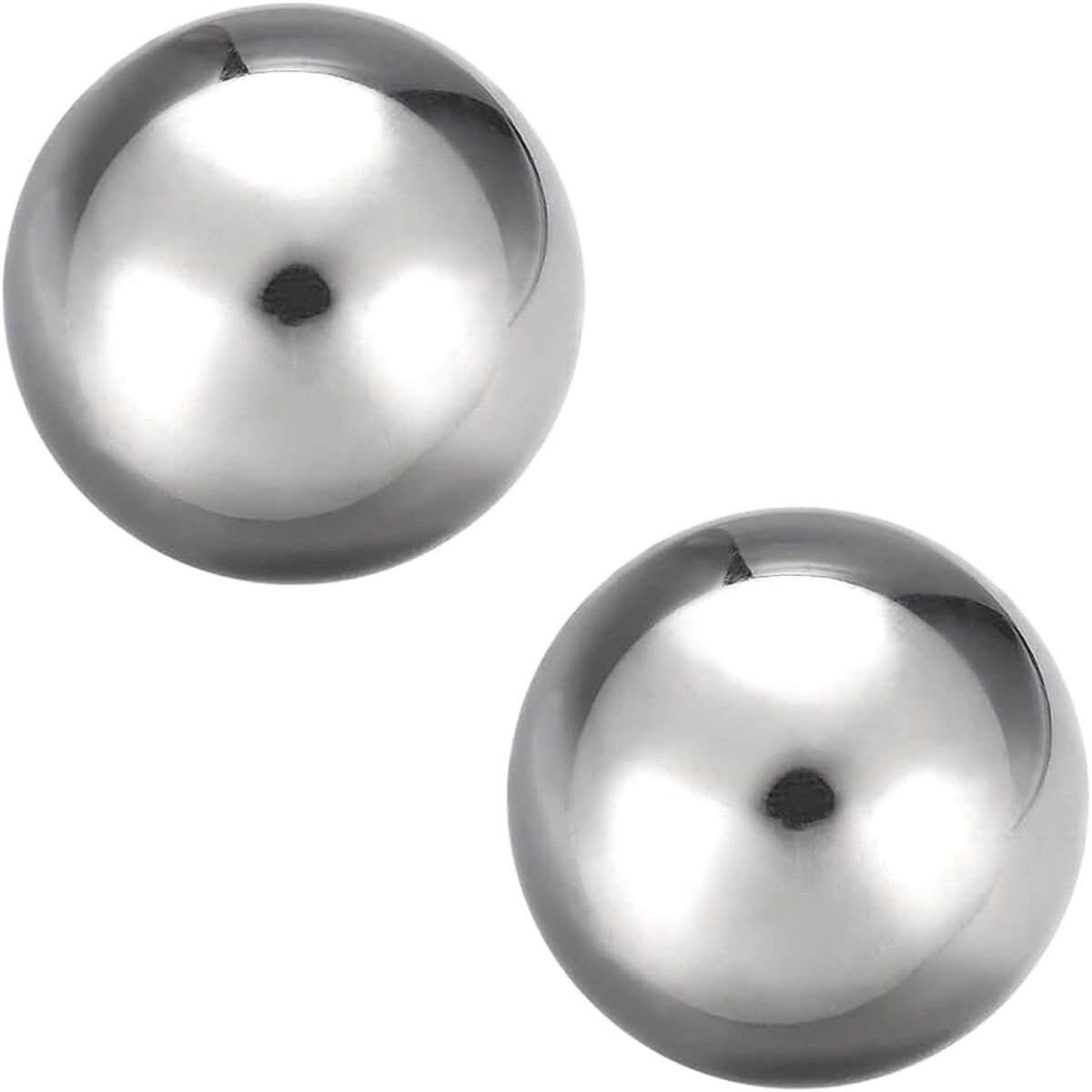Sourcing kaart Diverse Diameter Precisie Chroom Staal Lager Ballen G10, 25mm (2pcs)