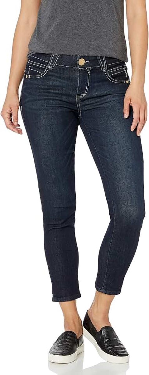Jeans Petite "Ab"solution Crop