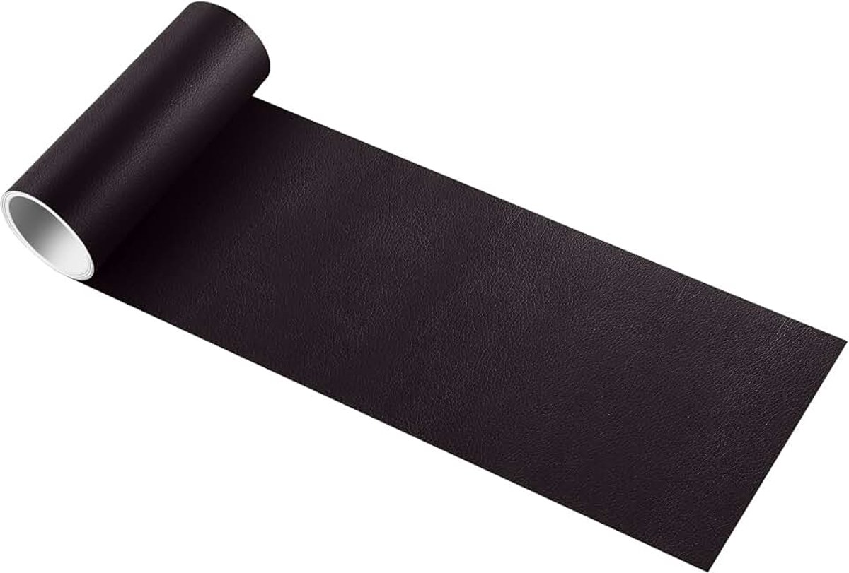 Lederen patchkit, zelfklevende lederen patches, 10 x 160 cm, leer, reparatiepatch, zelfklevend, lederen reparatieset voor banken, handtassen, jassen, meubels, autostoelen, koffie