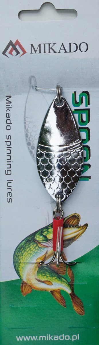 Mikado Alga Spinnerbait 5.2cm 12g - Zilver van Mikado — afbeelding 3