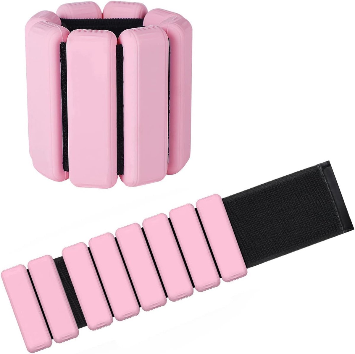 Enkelgewichten voor oefeningen wandelen joggen yoga aerobics pilates gewichtsarmband fitnessarmband (14-23 cm)
