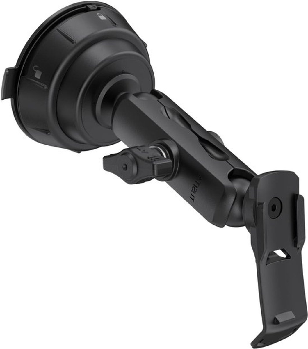 Draaibare zuignap houder met achterclip voor handheld GPS - Stevig, veelzijdig en eenvoudig te bevestigen