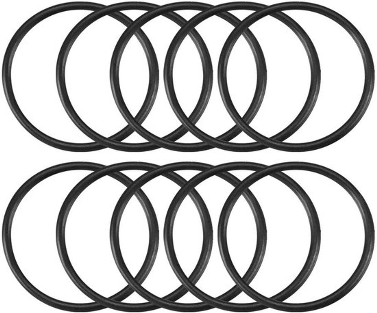O-ringen 10 stuks - Nitrilrubber - 44 mm buitendiameter - 40 mm binnendiameter - 2 mm breed - Afdichtingsset - Duurzaam en flexibel - Afdichtingen