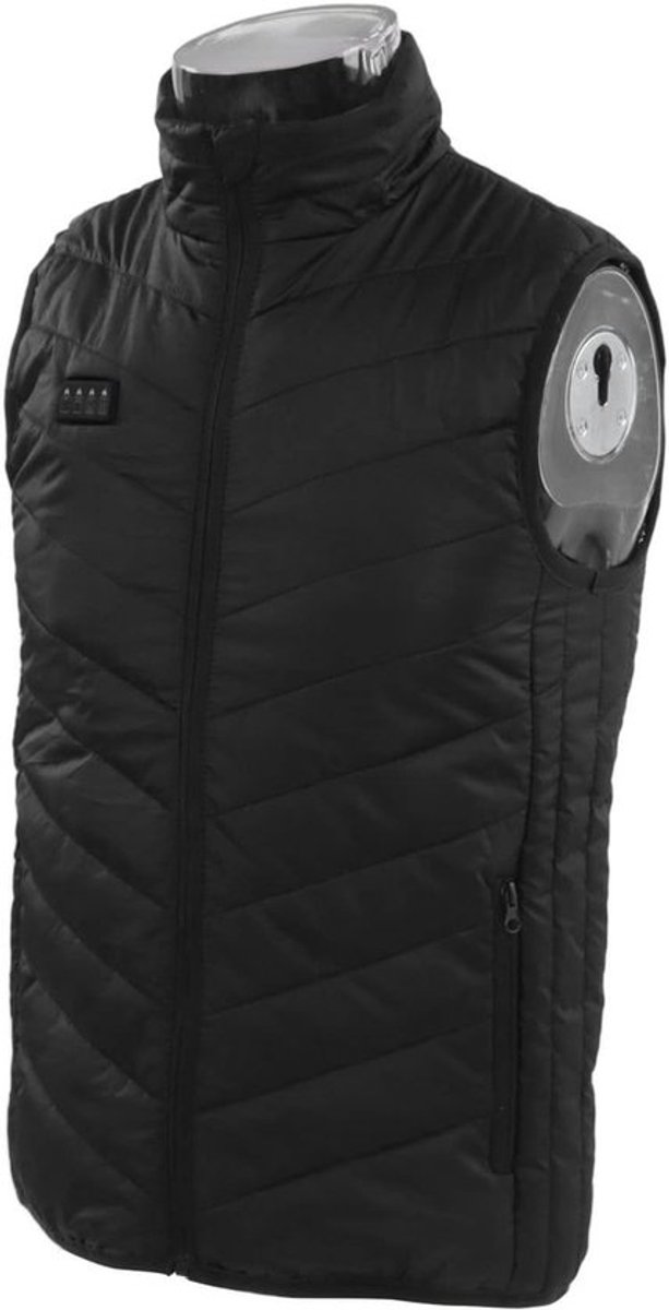 Dunne Elektrische Verwarmingsvest voor Unisex, Waterdicht en Oplaadbaar, Ideaal voor Koude Dagen (3XL)