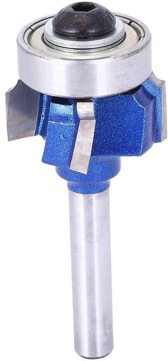 Ronde Frezen 8 mm - Cemented Carbide - 4 Tanden - Houtbewerking - Beading Cutter - Verstelbare Lengte - Ronde Frees