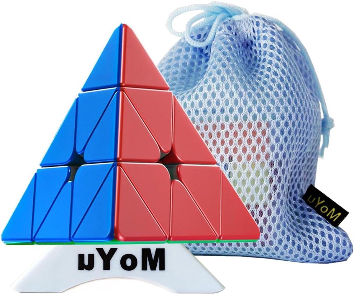 Driehoek Puzzel Kubus - Pyraminx V2 - Intelligentie Trainen - Magnetische Positionering - 9.7 cm - Multicolor
