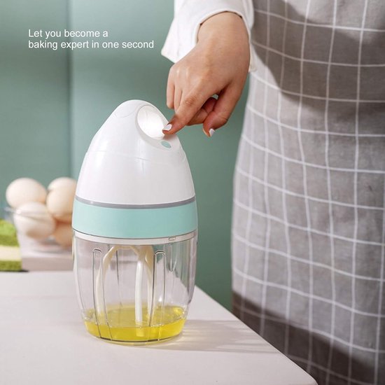 Elektrische Mixer - Keuken Gereedschap - Bakken - Laag Geluidsniveau - 900 ml - Wit — afbeelding 3