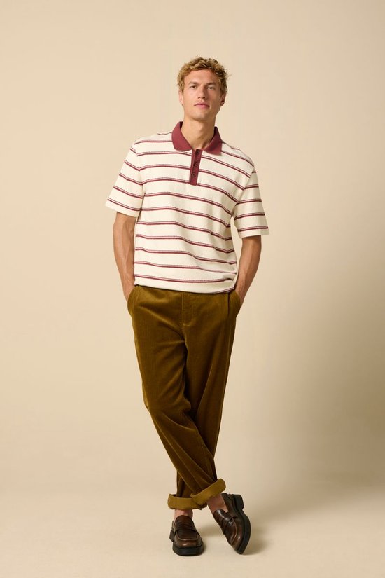 Donkergroene Corduroy Broek