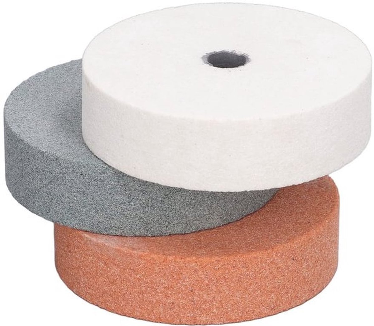 Slijpschijf - Polijstschijven - Duurzaam - 75 mm - Siliciumcarbide - Geschikt voor Houtbewerking - 3 Stuks
