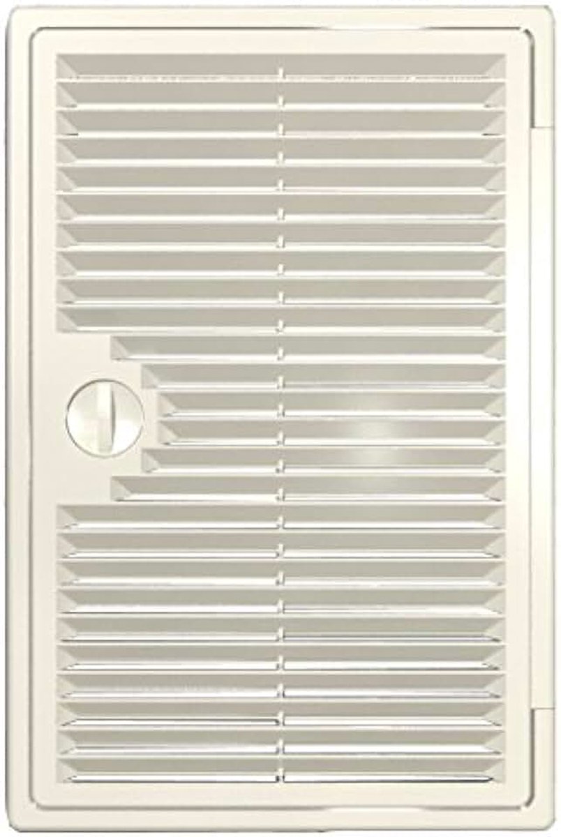 Revisieklep met ventilatierooster, revisiedeur, inspectiedeur, toegangsdeur, ventilatierooster, luchtrooster, luchtcirculatie, ventilatie