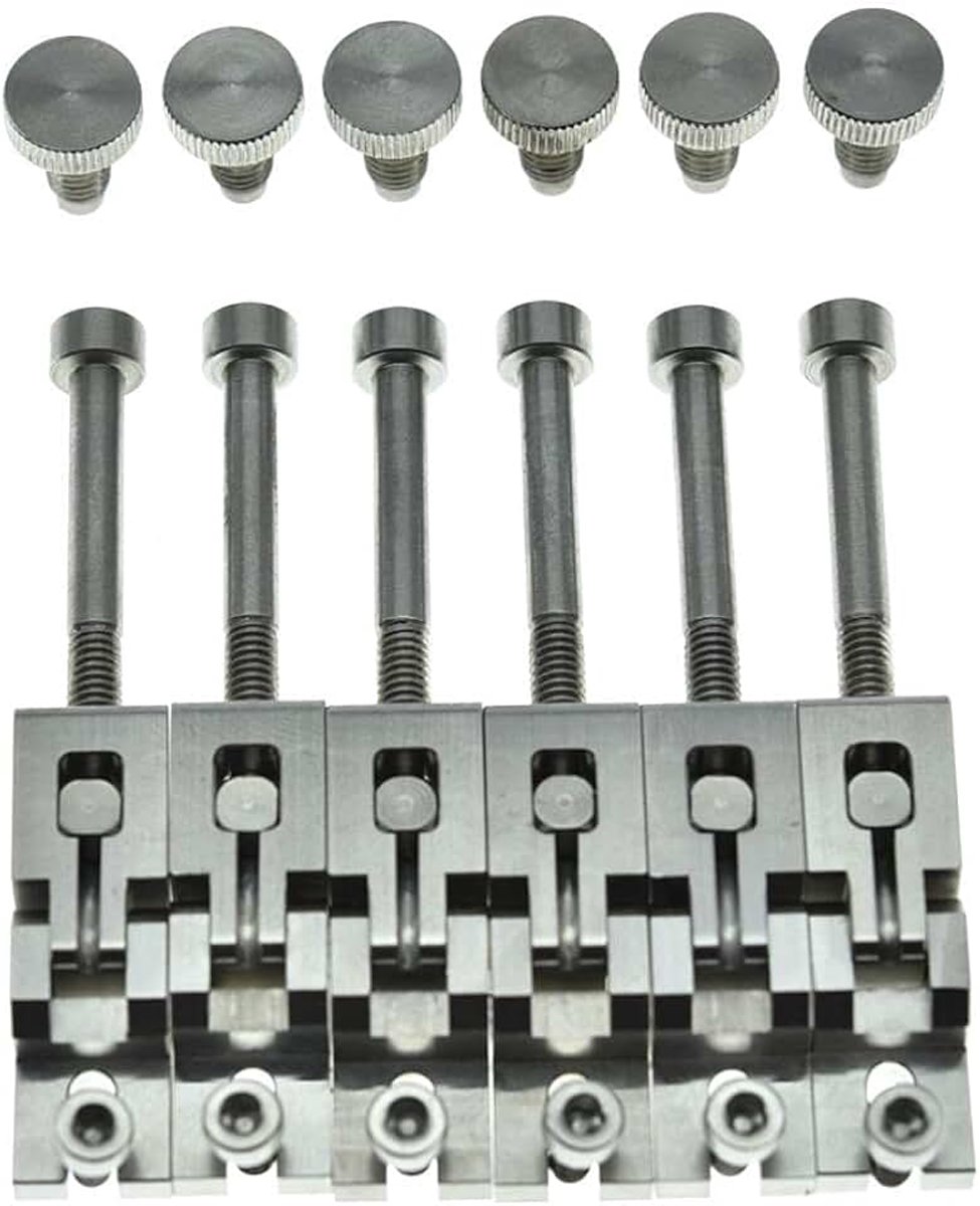 Gitaar RVS Double Locking Tremolo Bridge Zadels en Schroeven voor Floyd Rose Tremolos…