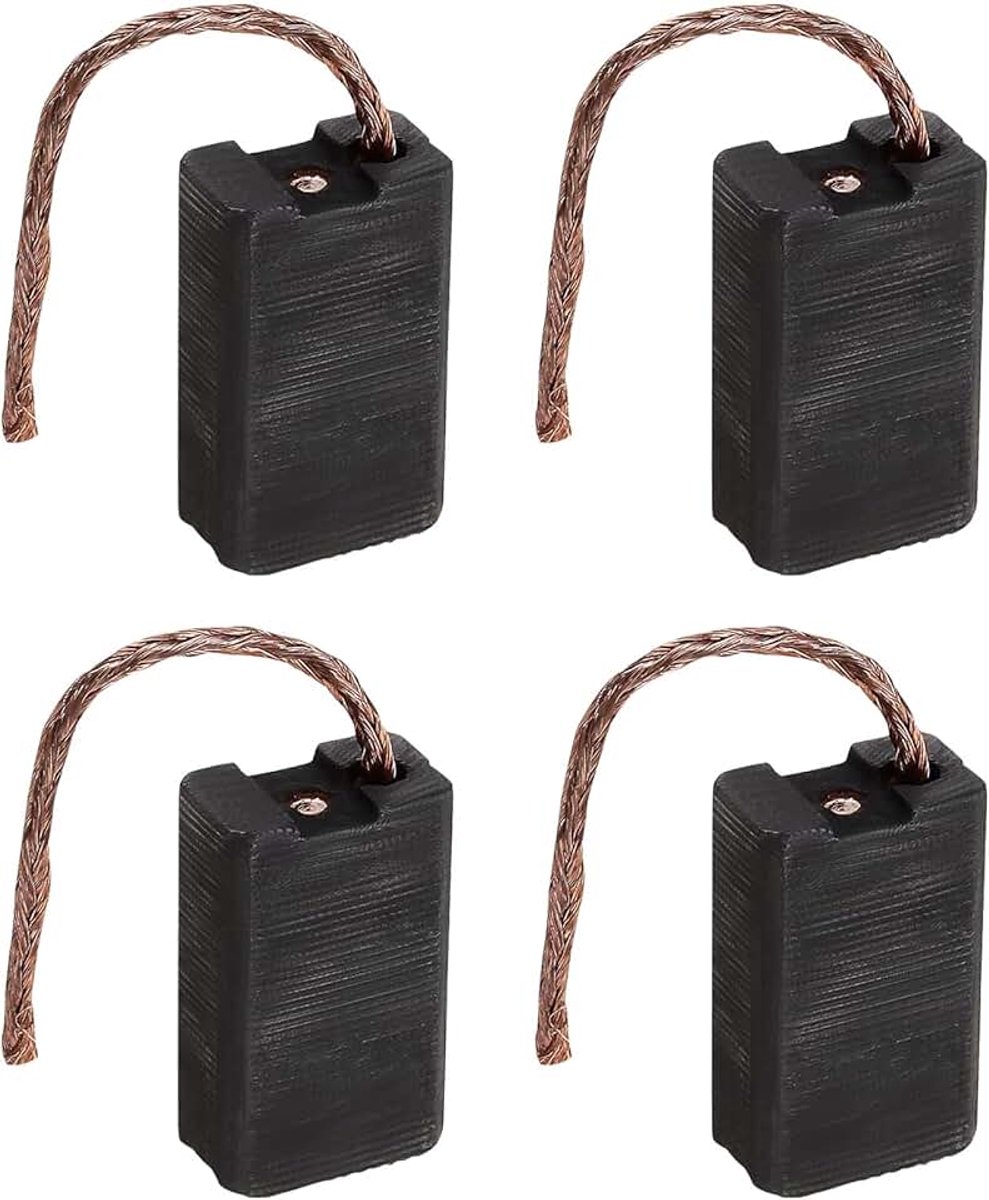 2 paar koolborstels met autostop 7x12x20mm elektrisch gereedschap haakse slijper motor koolborstels compatibel met Parkside PWS 230 D4