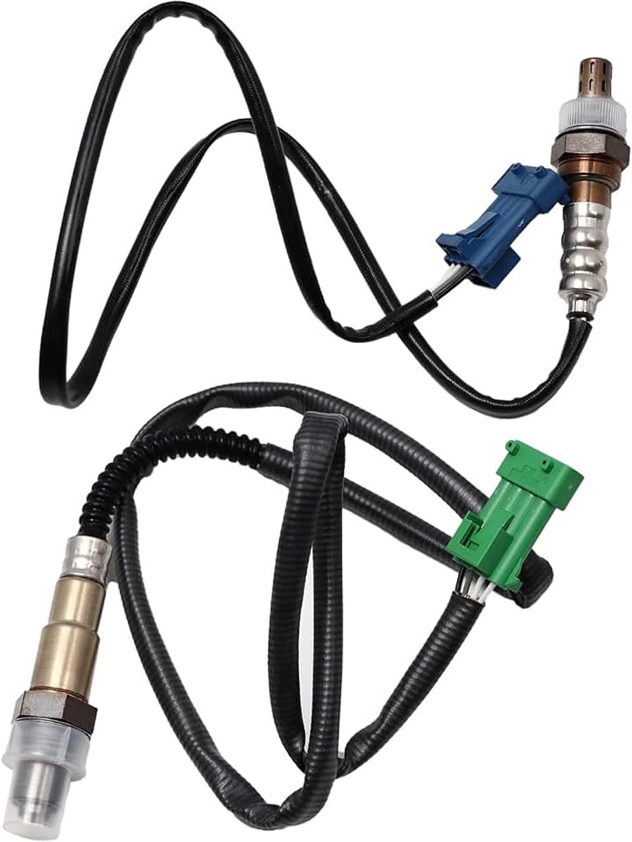 2 x 4-polige lambdasonde 96359782 voor Berlingo C2 C3 C4 C6 DS3 SAXO XSARA 206 207 208 3008 306 308 406 407 508 5008 1007 PARTNER 1628 uur. N zuurstofsensoren