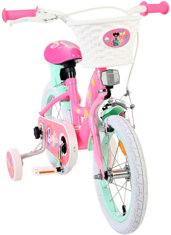Barbie Kinderfiets - Meisjes - 14 inch - Roze van Barbie — afbeelding 3