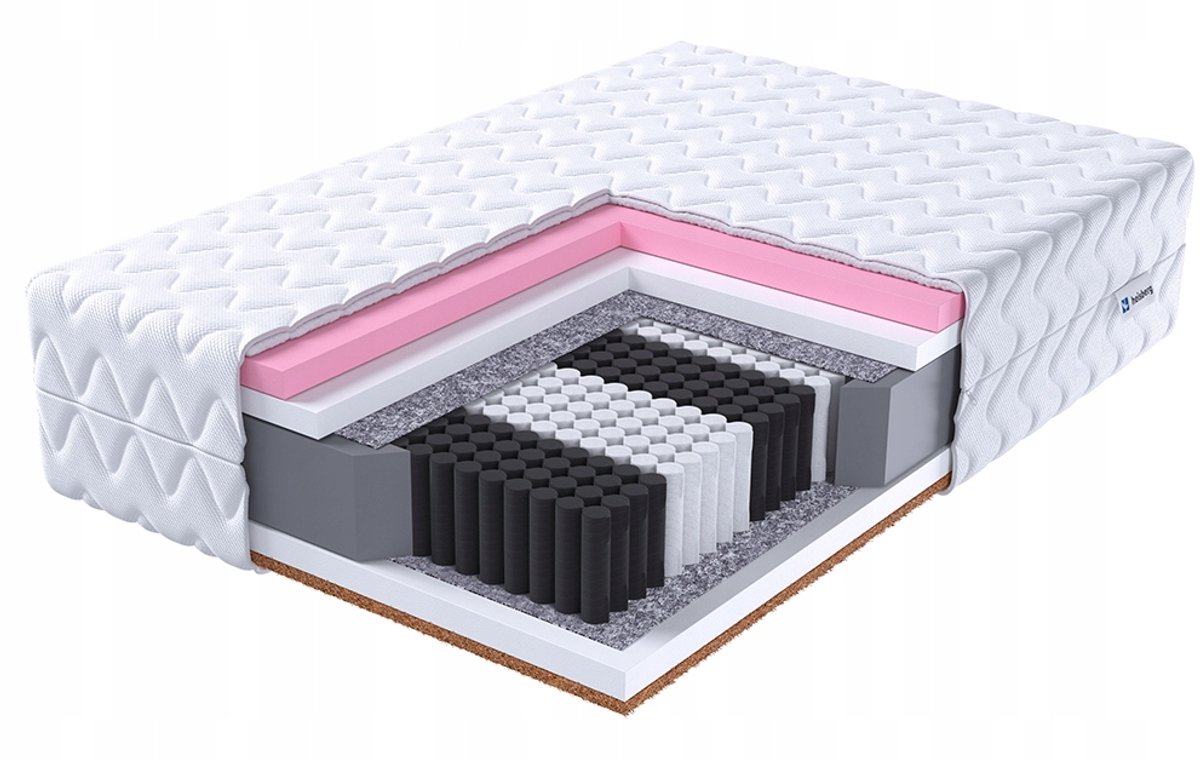 Heisberg ARNI Matras 100x200 - Multipocket, Kokos, Visco