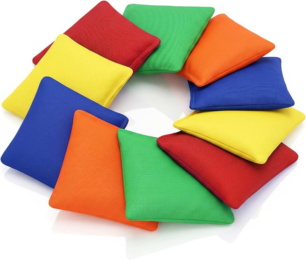 10 stuks Cornhole tas, Corn Hall werpspellen, cornhole tas voor volwassenen, sportactiviteiten, schoolactiviteiten, tuinspellen in de open lucht, snelheidsoefeningen