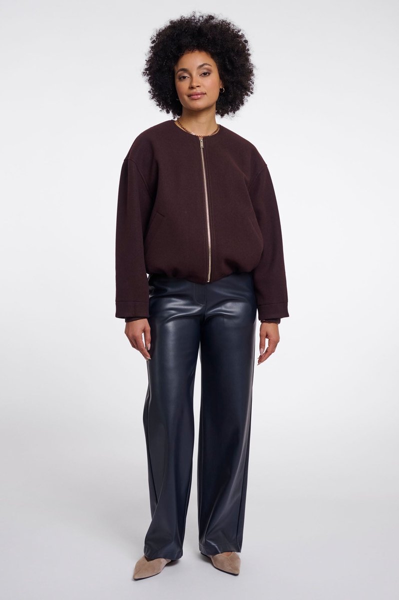 Rino & Pelle Jackets - Mona bomber jacket - Bruin