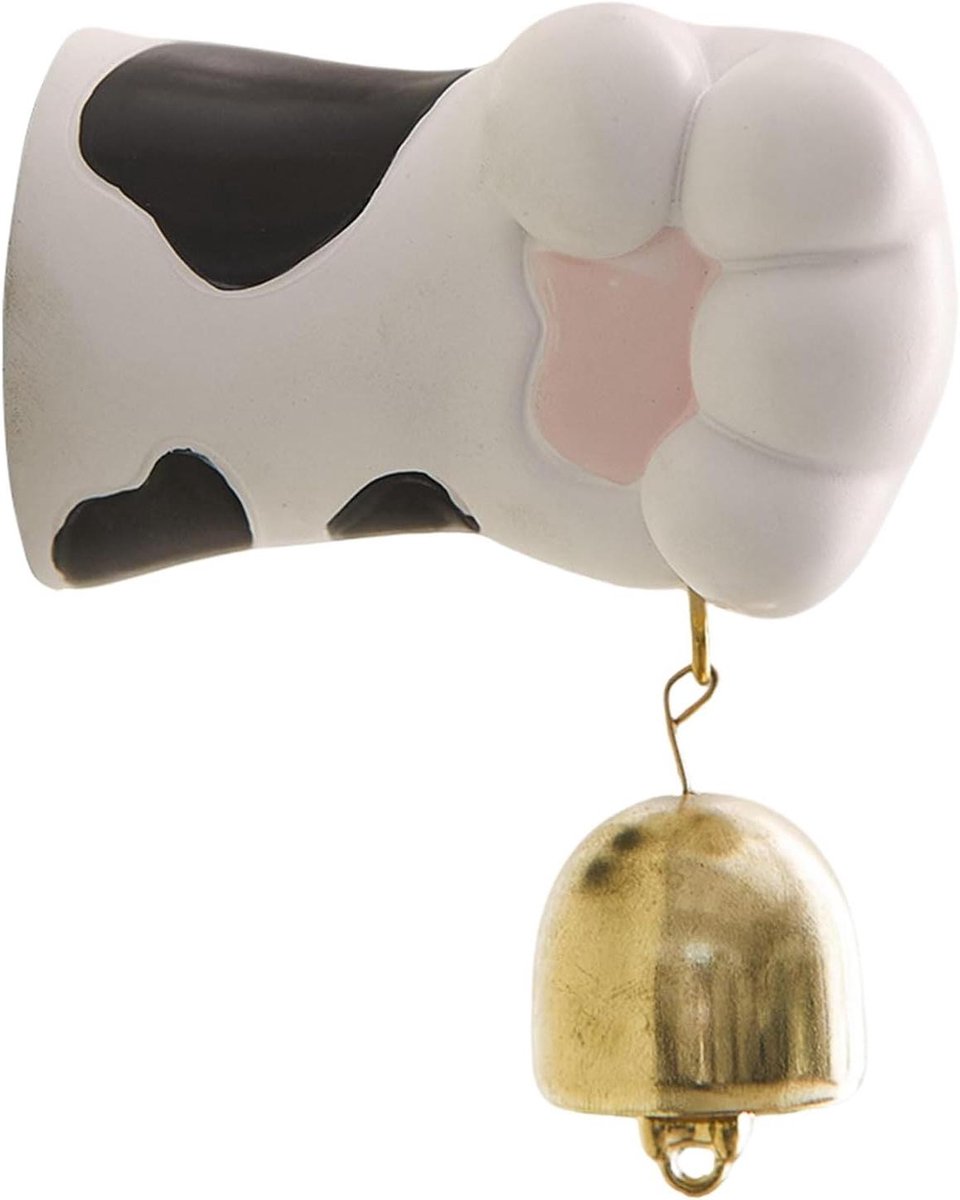 Kattenpoot Deurbel - Grappige Bel - Entree Decoratie - Met Koelkastmagneet - 10.8 cm Lengte - Enkel Attribuut