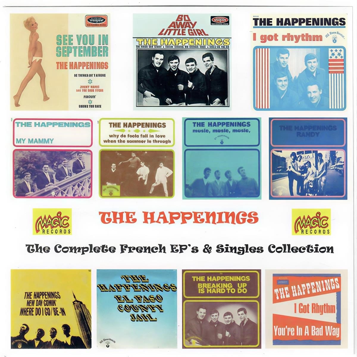 The Happenings - The Complete French EP's & Singles Collection (CD)