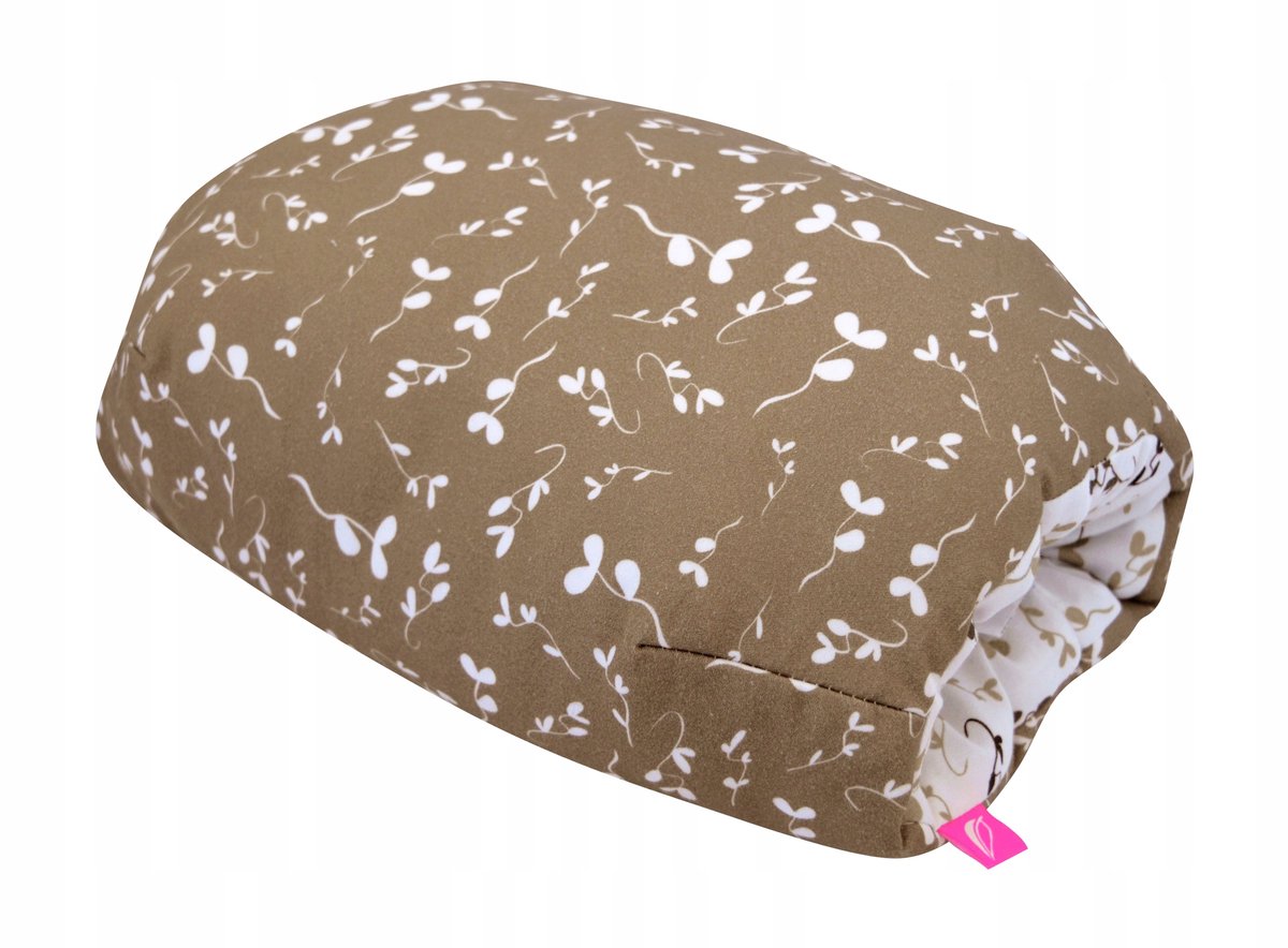 Motherhood Voedingskussen Beigebladeren - Comfort voor Mama & Baby