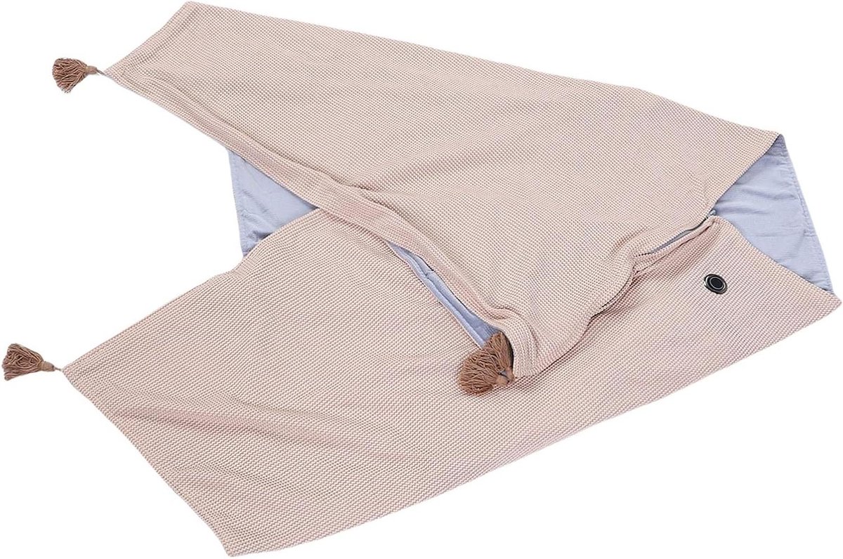 Verwarmde Deken - USB Plaid - Comfort Verwarmen - Snelle Verwarming - 34 x 8 cm - Grijs