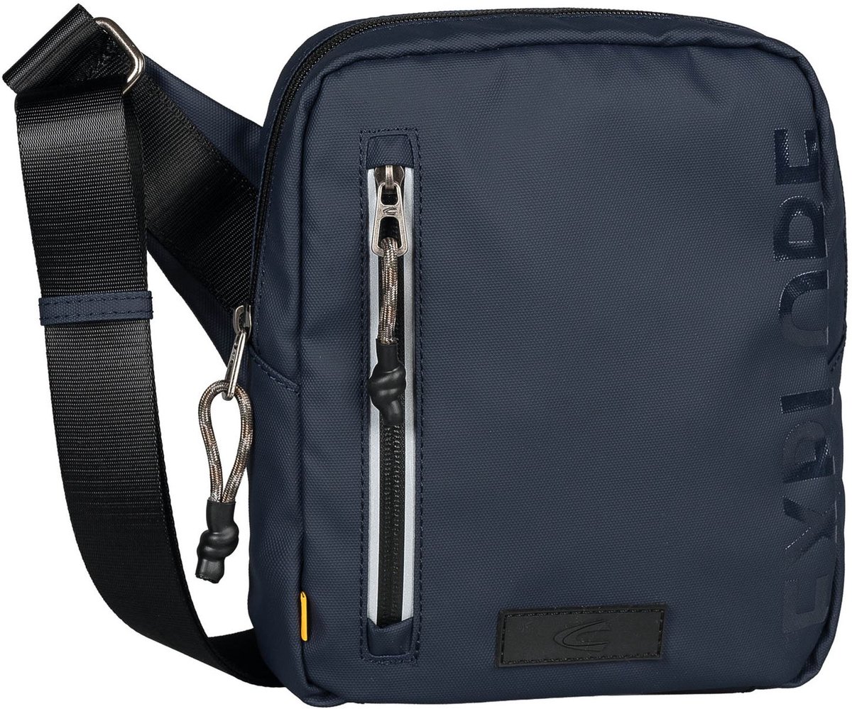 camel active schoudertas Explore Cross Bag Dark Blue donkerblauw