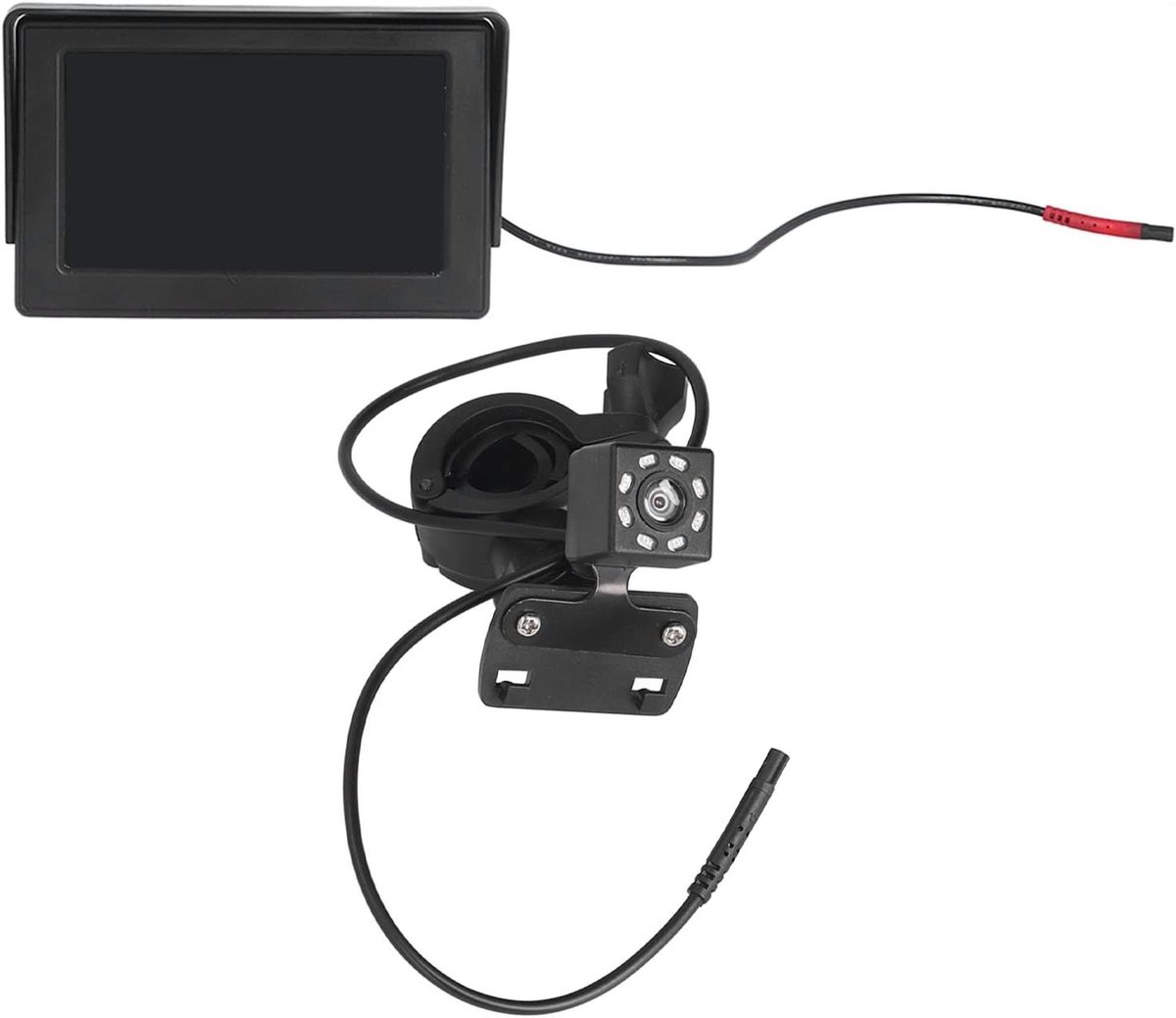 Auto Babyfoon - Camera Achterbank - Veilig Reizen - Helder Nachtzicht - 5 Inch Scherm - Zwart