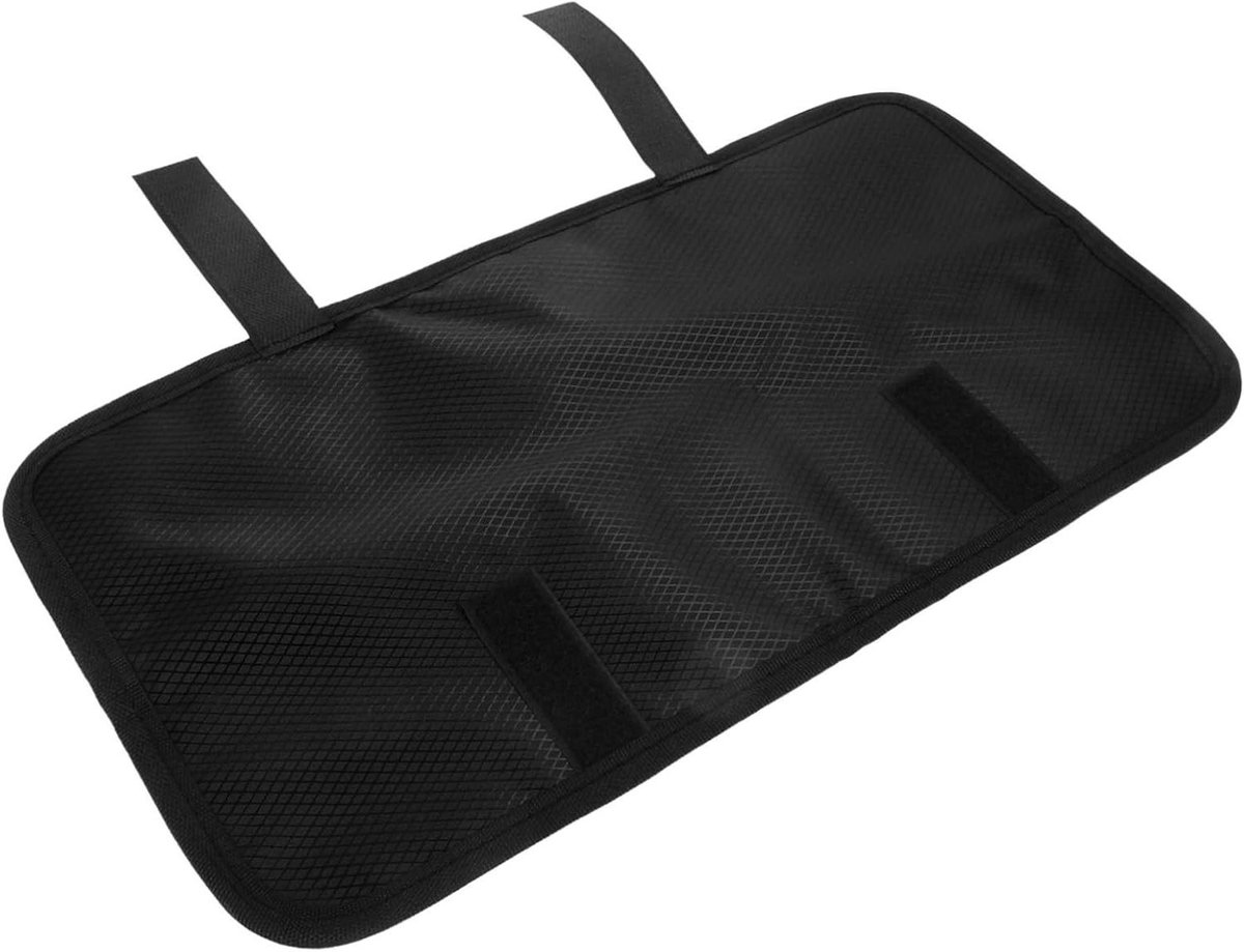 Haartang etui - Krultang tas - Stylingtools opbergen - Hittebestendig canvas - 38x20 cm - Grijs