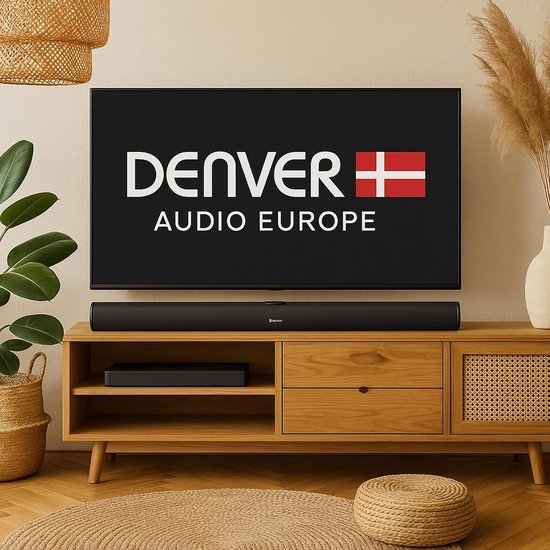 Geluidssysteem - Home audio - Film kijken - Krachtig geluid - 80 cm breed - Zwart — afbeelding 2