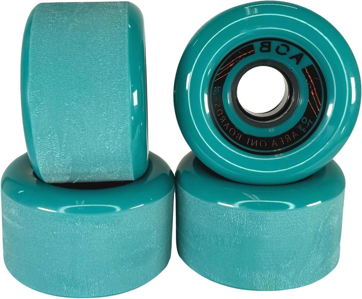Longboard Cruiser Wielen Roller Set Soepel Rijden Hoge Kwaliteit Polyurethaan 70x42mm 78A