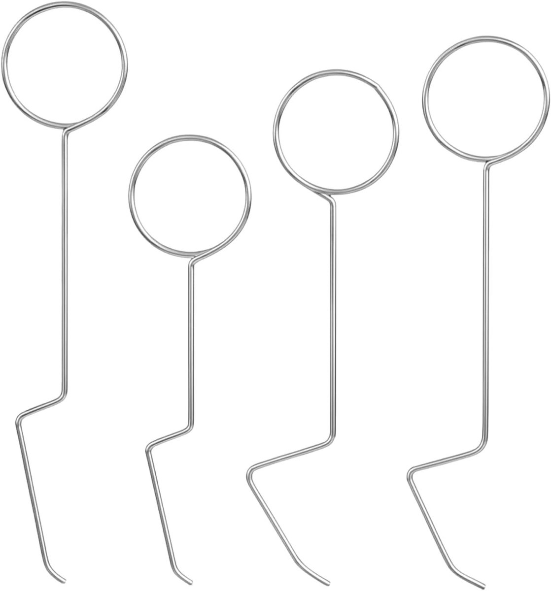Professionele 4-delige deuropeningsgereedschapsset voor sleuteldiensten - Inclusief deuropener voor sloten, cilinders en deuren openen met precisie
