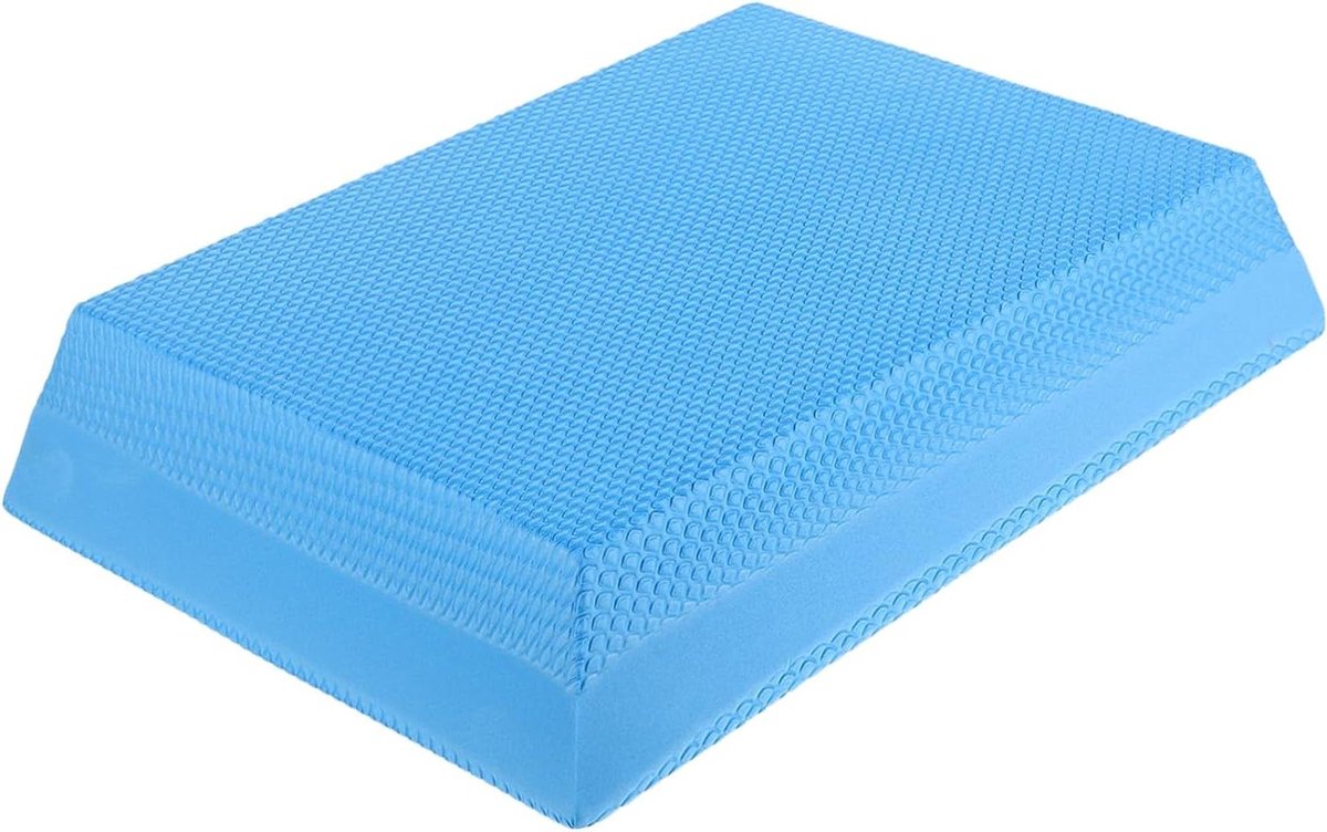 Balanskussen Yoga - Oefenmat - Balans Training - Verbeter Coördinatie - 31 x 22 cm - Blauw