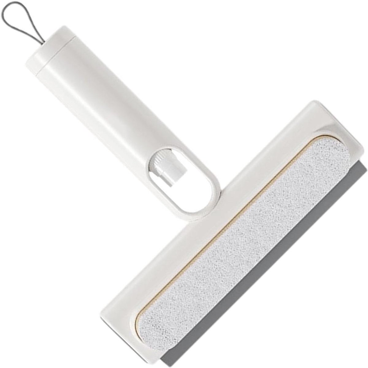 Raamreinigingsschraper - Glaswisser Douchewisser - Streeploos Reinigen - Geïntegreerde Sproeier - 19.5 x 24 x 4 cm - Wit