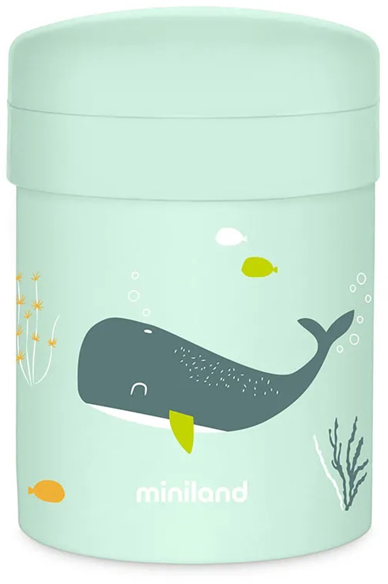 Miniland Thermetic Whaley Eetthermo Groen Kinderen