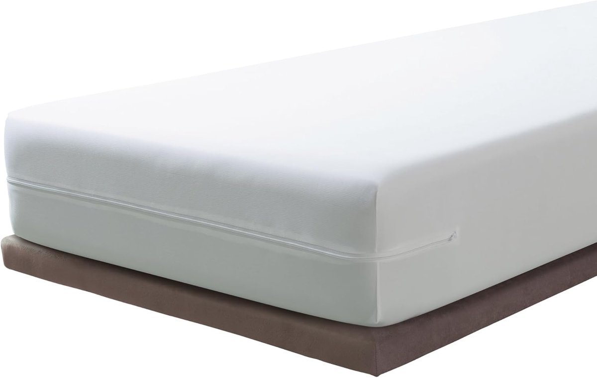 SnelShoppen - Mijtvrije Matrashoes 60 x 120 cm, Waterdicht en Ademend, Voor Kinderen en Volwassenen, Perfect voor Bed en Camping, Hoogte tot 15 cm