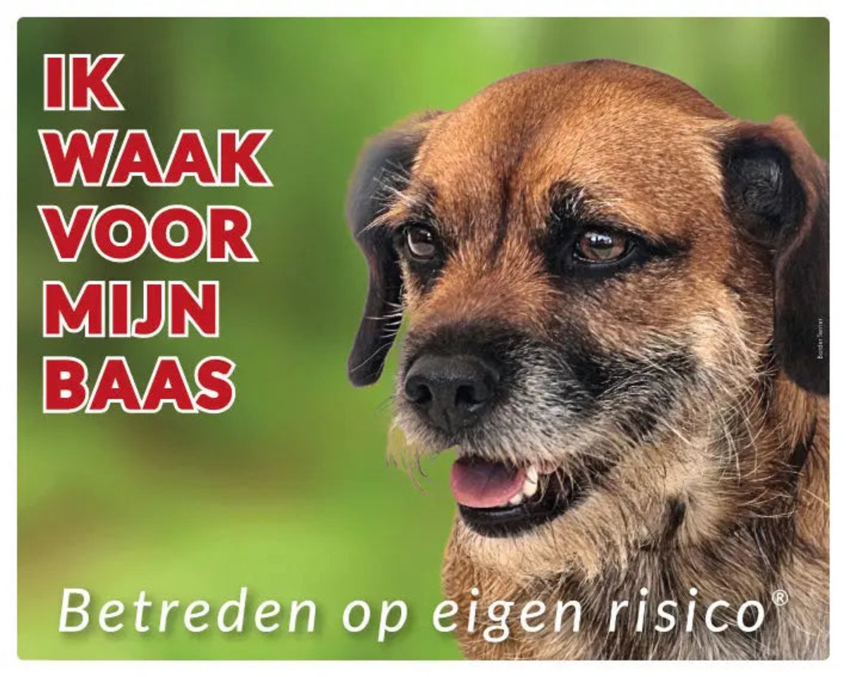 Border Terrier Waakbord