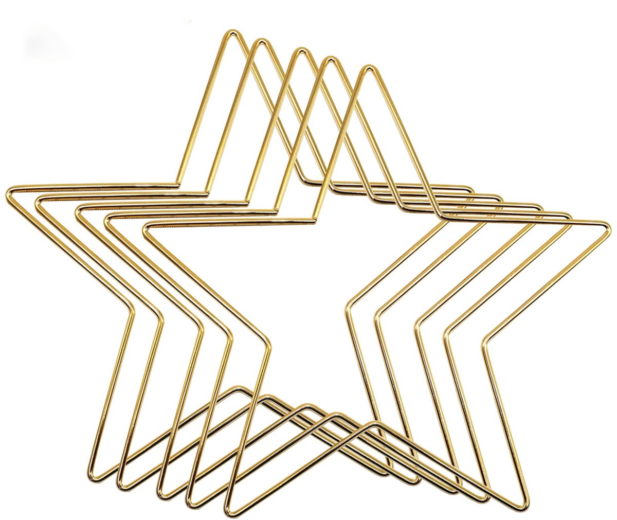 Metalen Ringen, Ster Kransframe, Macramé Ring voor Doe-het-zelf Handwerk, Dromenvanger, Krans en Bruiloftsdecoratie
