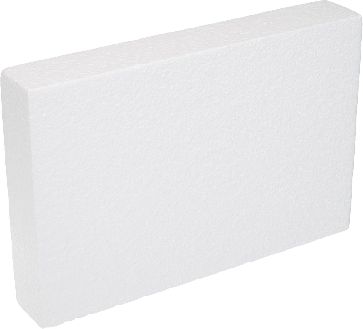0173926 Rechthoek POLYSTYREEN, 20 x 30 x 5 cm, wit