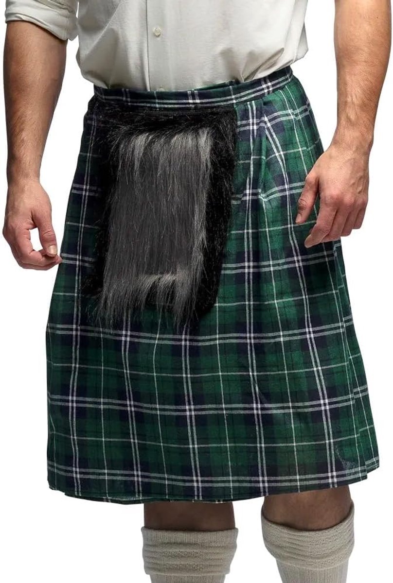 - Kilt écossais adulte | Rok voor Schotland- en Highlands-kostuum, carnaval, themafeest en klederdracht