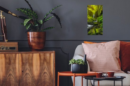 Stickers Stickers muraux - image jungle - 20x40 cm - Feuille adhésive