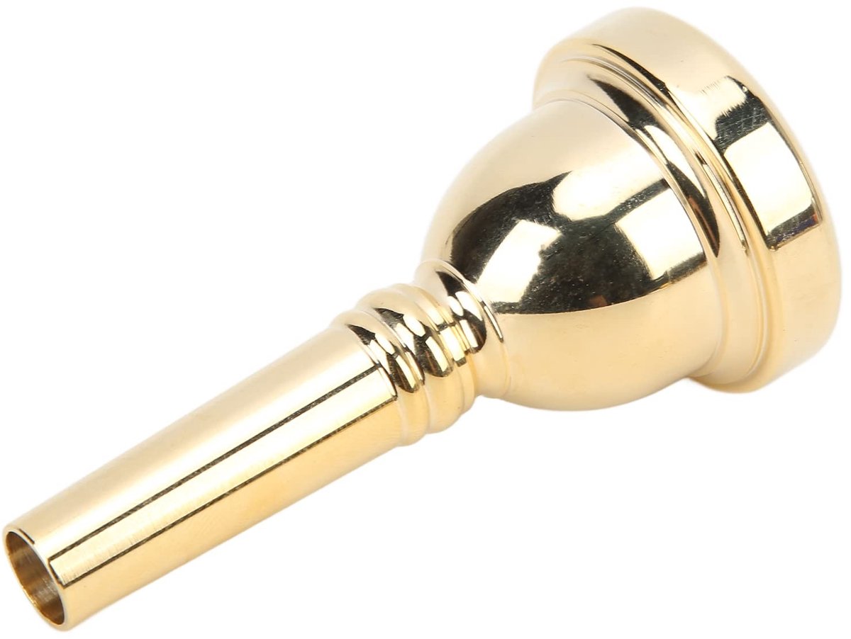 Dailygoods- Trombone-mondstuk Standaardontwerp - Draagbaar - Koper - Eenvoudige installatie - Duurzaam - Goed materiaal - Trombonemondstuk