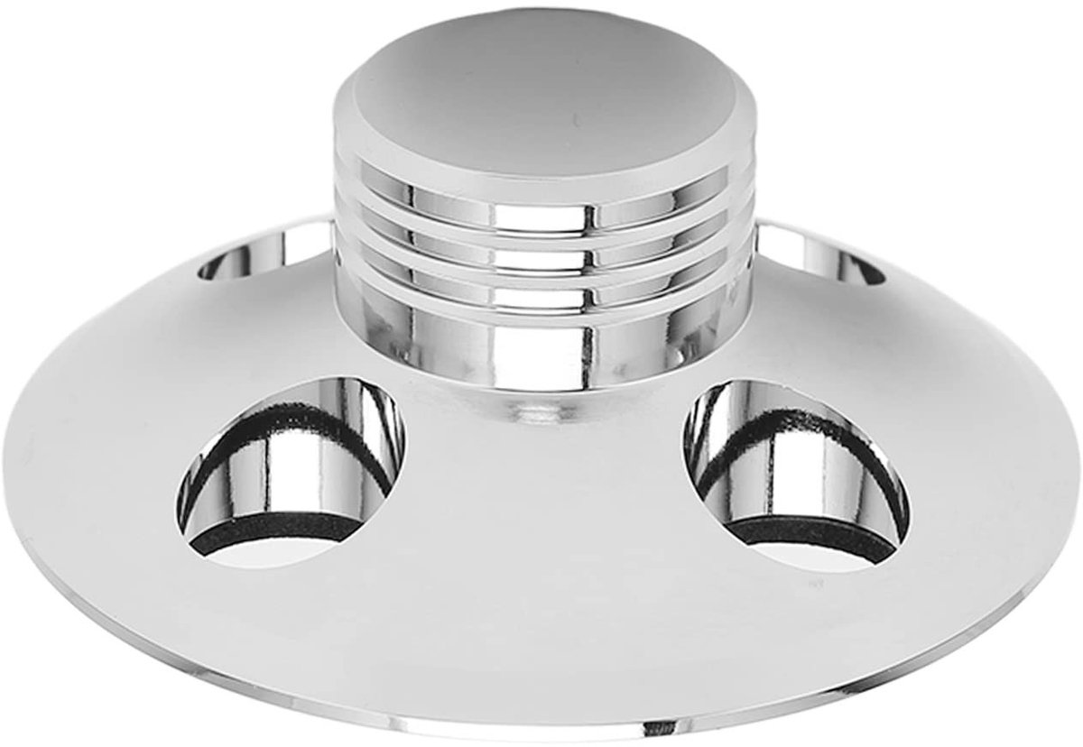 Dailygoods- Platenklem Hoge Nauwkeurigheid - LP Stabilisator - Metalen Schijf - Geschikt voor Vinylplatenspeler - Draagbaar Ontwerp - Hoogwaardige Aluminiumlegering - Platenstabilisator